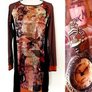Rare Rosalita Alice in Wonderland Theme Dress